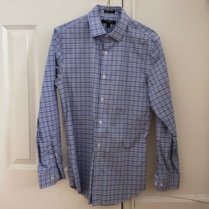 Grant Fit Non-Iron Size Small 100% Cotton Shirt
